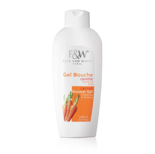 FAIR & WHITE SHOWER GEL - CARROT | ORIGINAL 1000ML