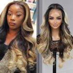 HUMAN HAIR BLEND WIGS