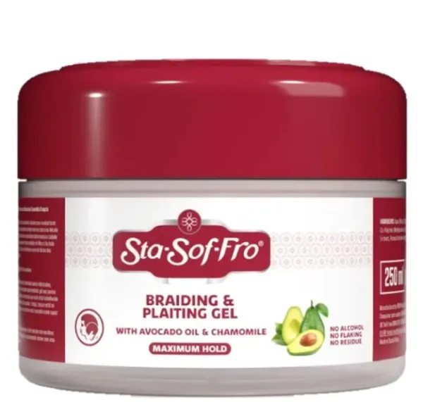 Sta Sof Fro Avocado Oil & Chamomile Braiding & Plaiting Gel 250 ml