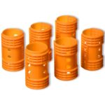 MAGNETIC SNAP ON ROLLERS