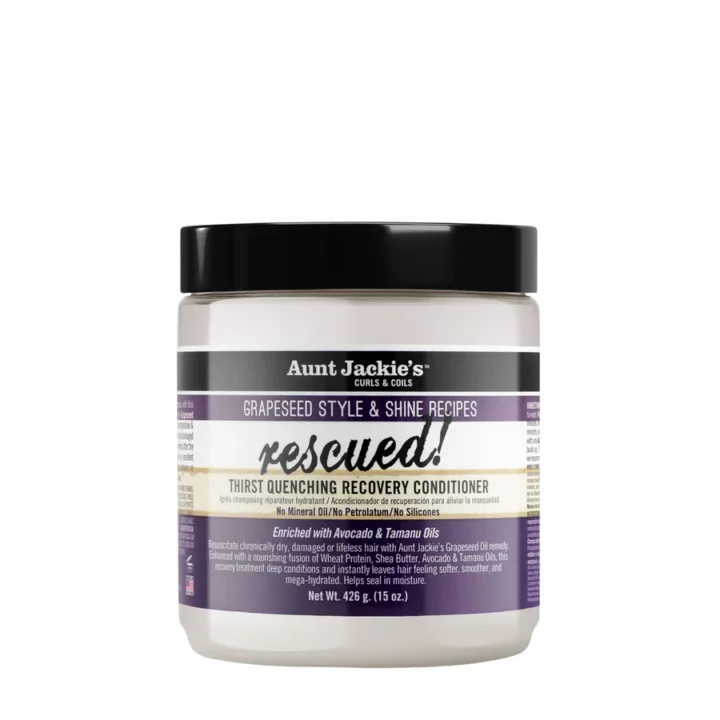 Aunt Jackie's Curls & Coils Rescued! Thirst Quenching Recovery Conditioner 15oz