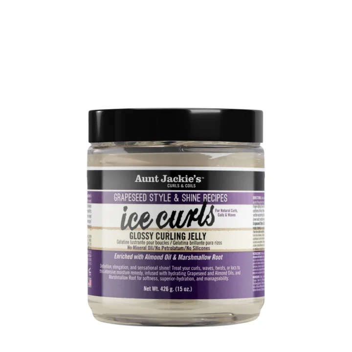 Aunt Jackie's Curls & Coils Ice Curls Glossy Curling Jelly 15oz