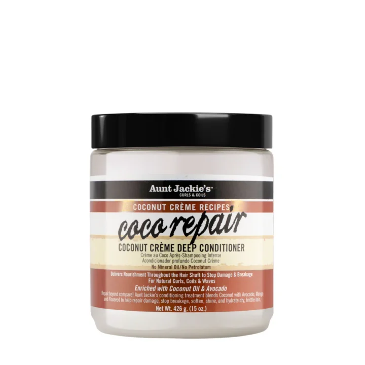 Aunt Jackie's Curls & Coils Coco Repair Coconut Creme Deep Conditioner