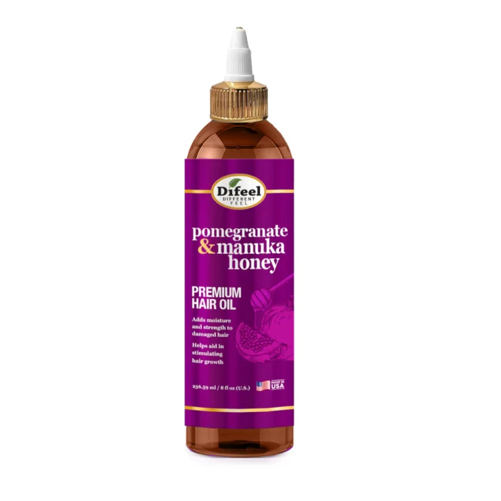 Difeel Pomegranate & Manuka Honey Premium Hair Oil 8 oz