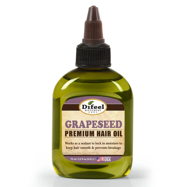 Difeel: Premium Hair Oil - Grapeseed Oil 75ml