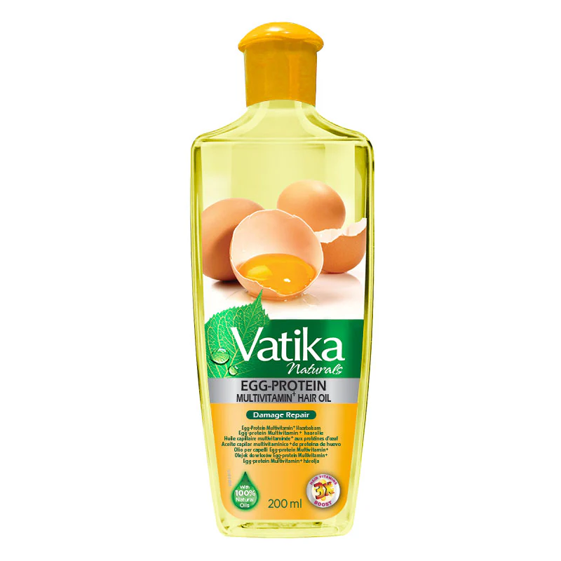 Vatika Naturals Multivitamin Egg Protein Hair Oil