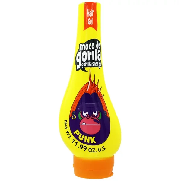 Moco de Gorila Hair Gel Punk, Enhancing, Shine Hair Styling Gel, Unisex, 11.9 oz Squizz Bottle