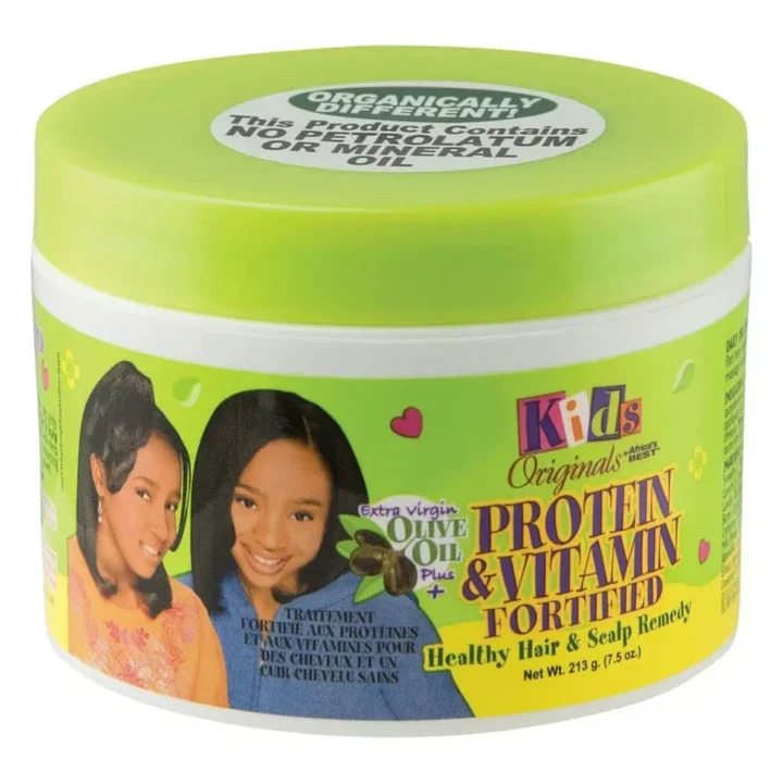 Africa’s best kids protein & vitamin fortified healthy hair & scalp remedy 213g
