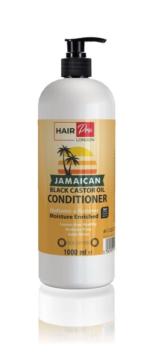 Hair Pro London Jamaican Black Castor Oil Conditioner 1000ml Hair Growth
