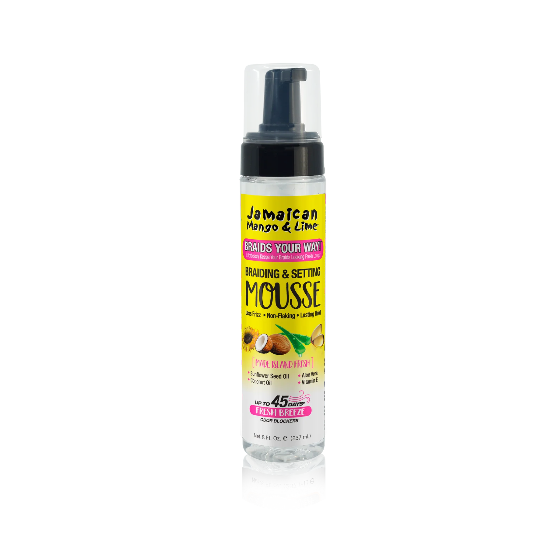 Jamaican mango & lime braiding & setting mousse 237ml